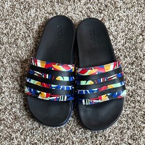 Adidas Multicolor Slide Sandals